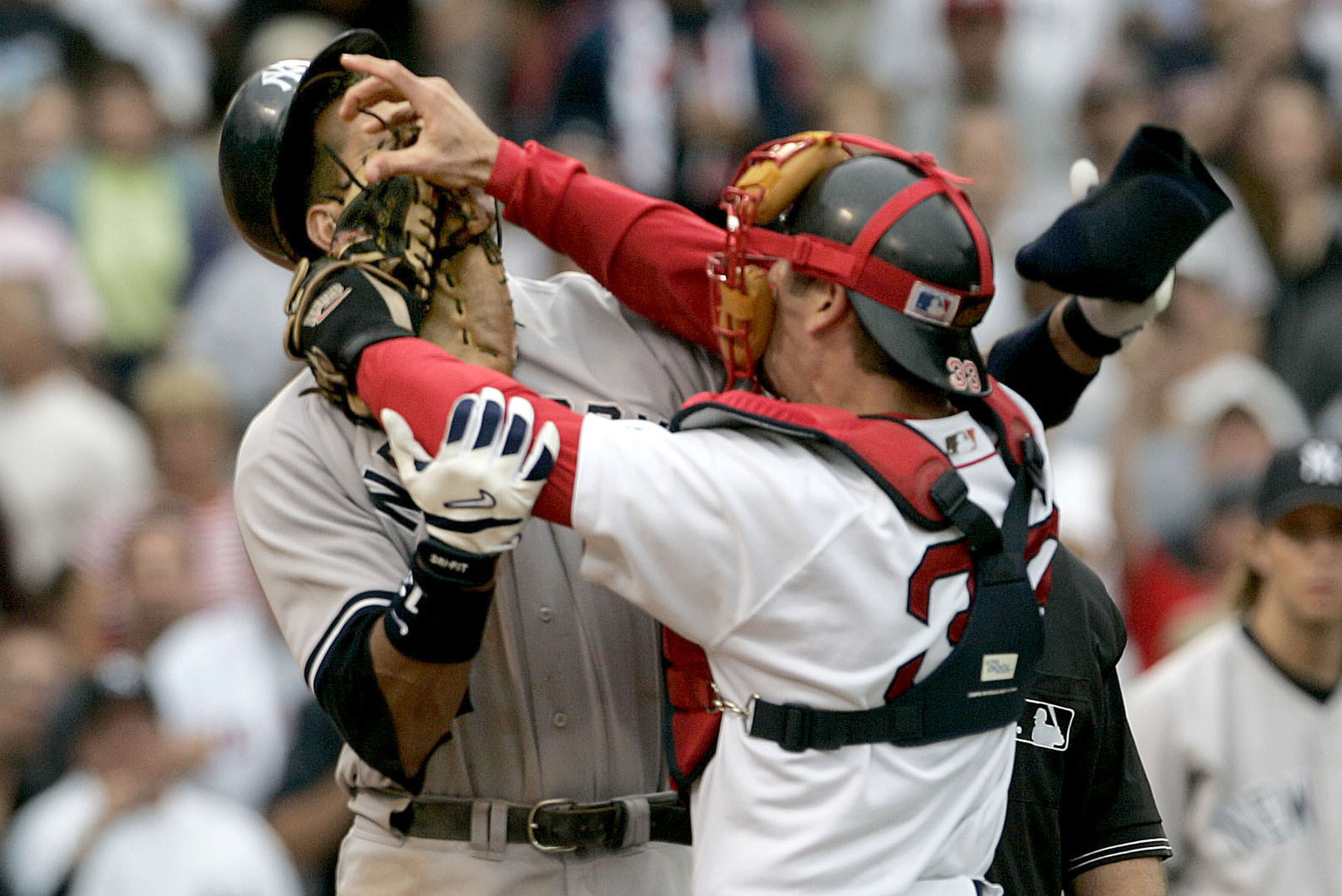Yankees, Red Sox Fan Team Up on Another Yankee Fan in Bleacher Brawl