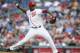 May 9, 2013; Washington, DC, USA; Washington Nationals relief pitcher Rafael Soriano (29) throws during the ninth inning against the Detroit Tigers at Nationals Park. Mandatory Credit: Brad Mills-USA TODAY Sports