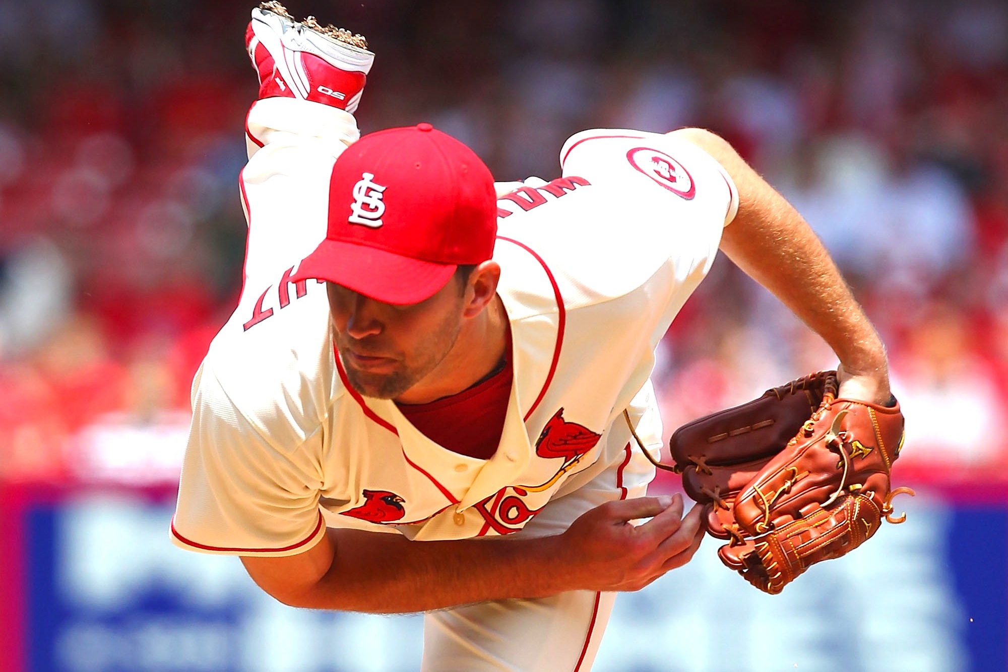 Adam Wainwright has no-hitter through 7 innings vs. Rockies 