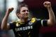 BIRMINGHAM, ENGLAND - MAY 11: Frank Lampard of Chelsea celebrates scoring his team's second goal during Barclays Premier League match between Aston Villa and Chelsea at Villa Park on May 11, 2013 in Birmingham, England. (Photo by Gareth Copley/Getty Images)