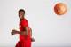 April 3, 2013; Chicago, IL, USA; McDonald's All American forward Andrew Wiggins (22) poses for portraits before the 36th McDonalds All American Games to be played at the United Center. Mandatory Credit: Brian Spurlock-USA TODAY Sports