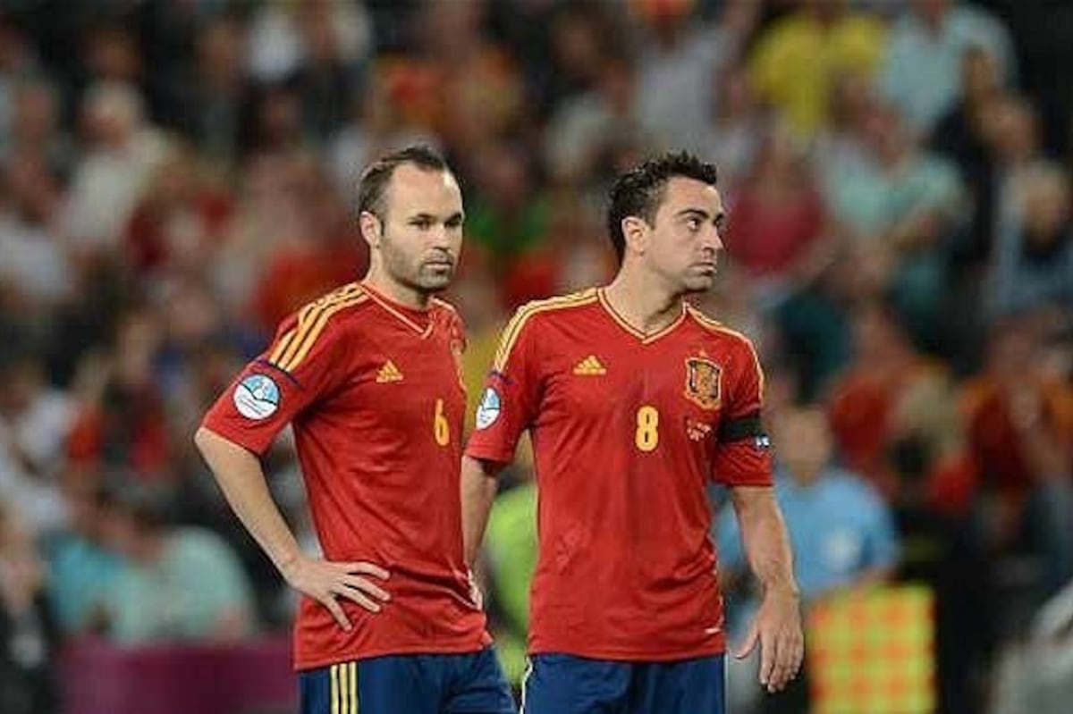 FC Barcelona: Are Barcelona Pair Xavi and Iniesta in ...
