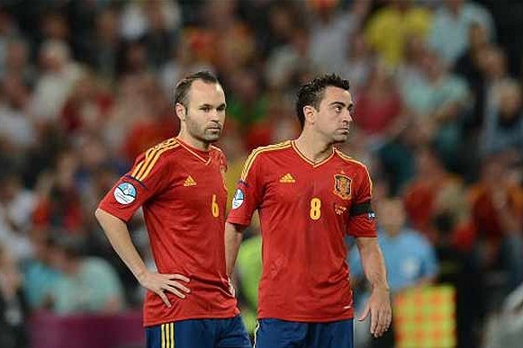 Fc Barcelona Are Barcelona Pair Xavi And Iniesta In Decline