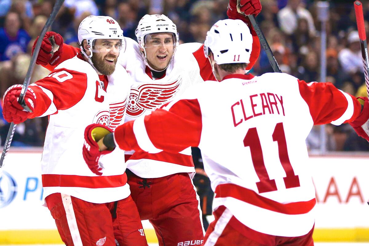 Report Card for Detroit Red Wings' 1stRound Playoff Series News