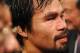 Dec 8, 2012; Las Vegas, NV, USA; Manny Pacquiao after being knocked out by Juan Manuel Marquez (not pictured) their welterweight bout at the MGM Grand Arena. Juan Manuel Marquez won by knockout in the sixth round Mandatory Credit: Joe Camporeale-USA TODAY Sports