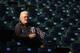 SAN FRANCISCO - OCTOBER 13: San Francisco Giants general manager Brian Sabean sits in the stands during a workout session in preparation for the National League Championship Series at AT&T Park on October 13, 2010 in San Francisco, California. (Photo by Ezra Shaw/Getty Images)