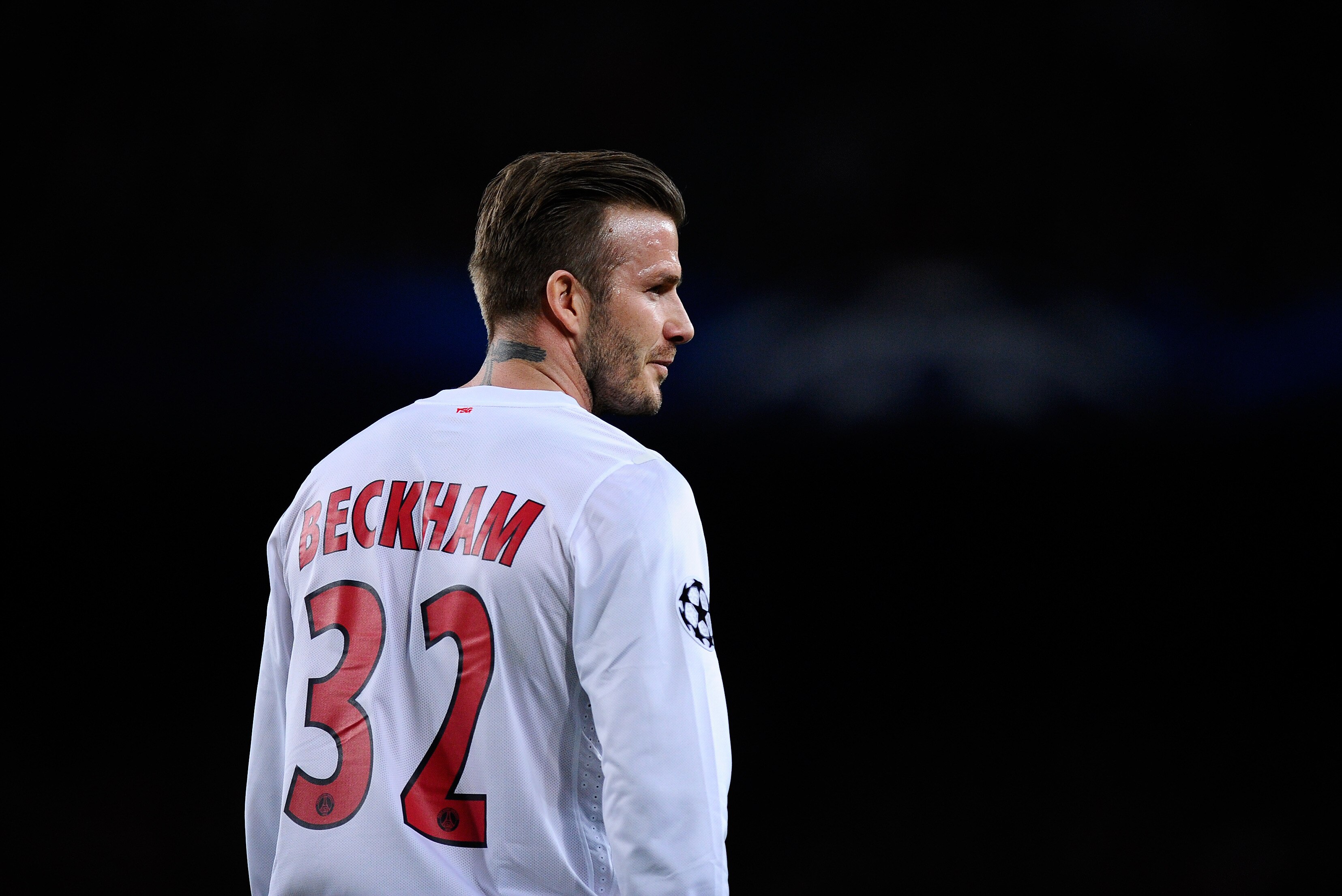 beckham jersey number