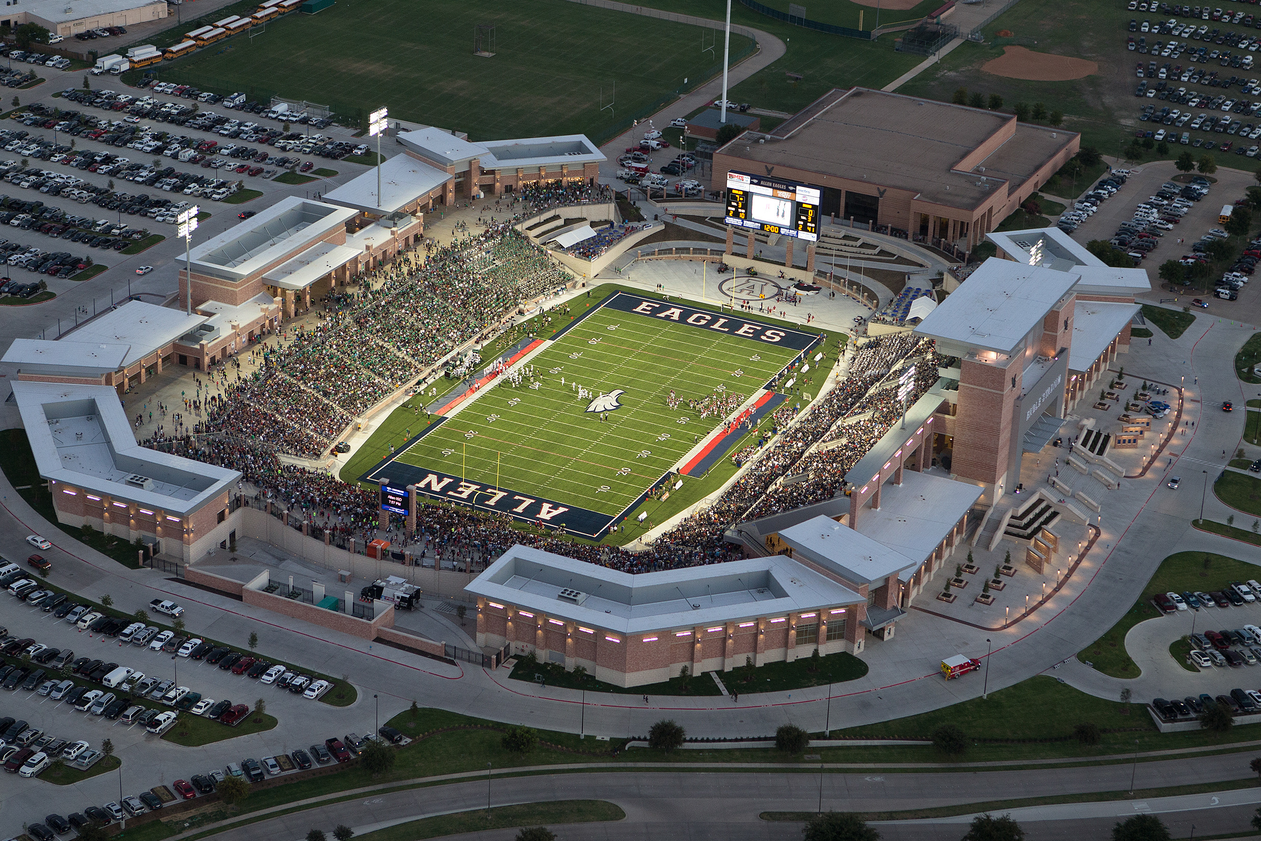 Allen Eagle Stadium Seating Capacity Cabinets Matttroy Allen Eagle Stadium Seating Capacity Cabinets Matttroy