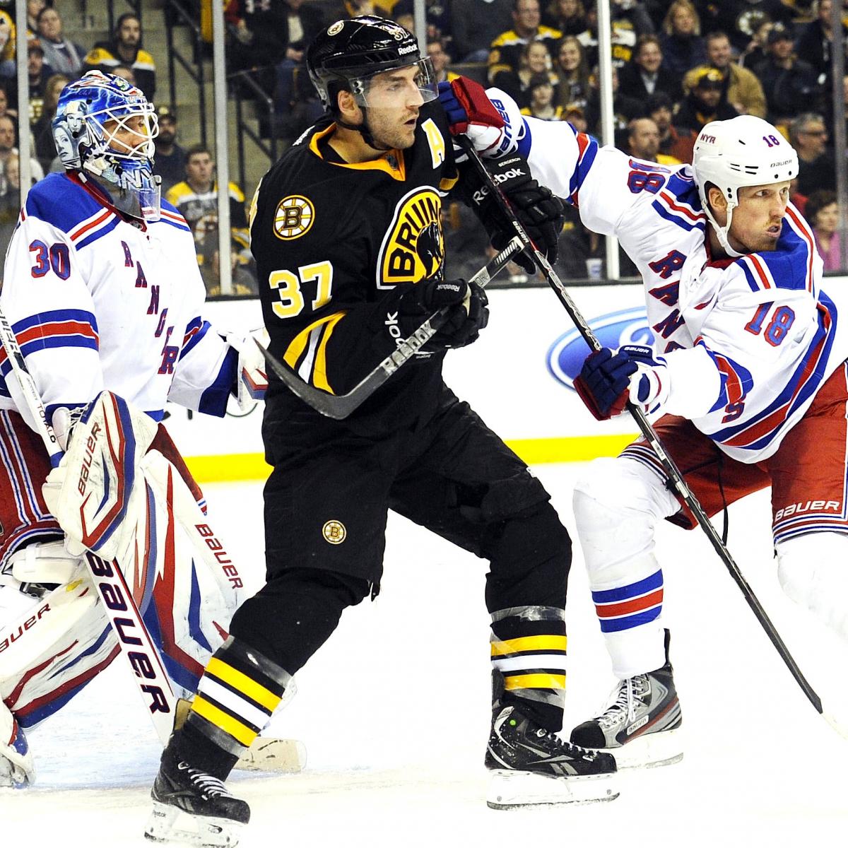Boston Bruins vs. New York Rangers NHL Playoff Preview and Prediction