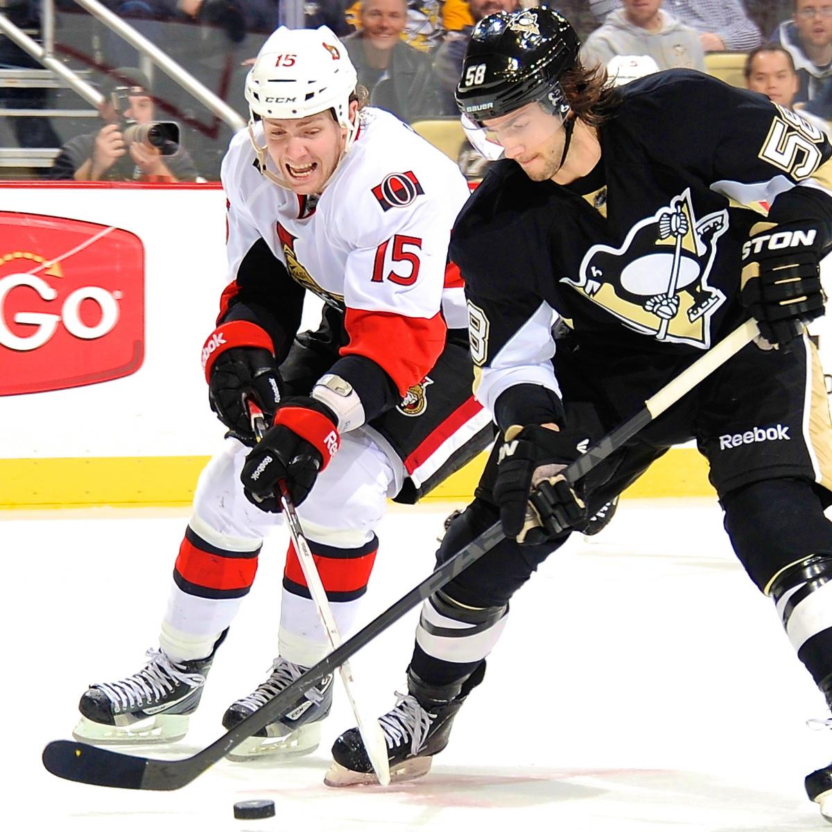 Ottawa Senators vs Pittsburgh Penguins Game 1: Live Score, Updates, Analysis ...1200 x 1200