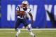 EAST RUTHERFORD, NJ - AUGUST 29: Jeff Demps #42 of the New England Patriots returns a kick against the New York Giants during an NFL preseason game at MetLife Stadium on August 29, 2012 in East Rutherford, New Jersey. (Photo by Rich Schultz/Getty Images)