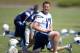 May 13, 2013; San Diego, CA, USA; San Diego Chargers quarterback Philip Rivers (17) at organized team activities at Chargers Park. Mandatory Credit: Kirby Lee-USA TODAY Sports