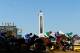 BALTIMORE, MD - MAY 19: The field heads into the first turn during the 137th Preakness Stakes at Pimlico Race Course on May 19, 2012 in Baltimore, Maryland. (Photo by Rob Carr/Getty Images)