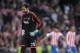 MADRID, SPAIN - MAY 17: Goalkeeper Diego Lopez of Real Madrid reacts after Club Atletico de Madrid scored their second goal during the Copa del Rey Final between Real Madrid CF and Club Atletico de Madrid at Estadio Santiago Bernabeu on May 17, 2013 in Madrid, Spain. (Photo by Denis Doyle/Getty Images)