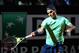ROME, ITALY - MAY 17: Roger Federer of Switzerland in action during his quarter final match against Jerzy Janowicz of Poland on day six of the Internazionali BNL d'Italia 2013 at the Foro Italico Tennis Centre on May 17, 2013 in Rome, Italy. (Photo by Clive Mason/Getty Images)