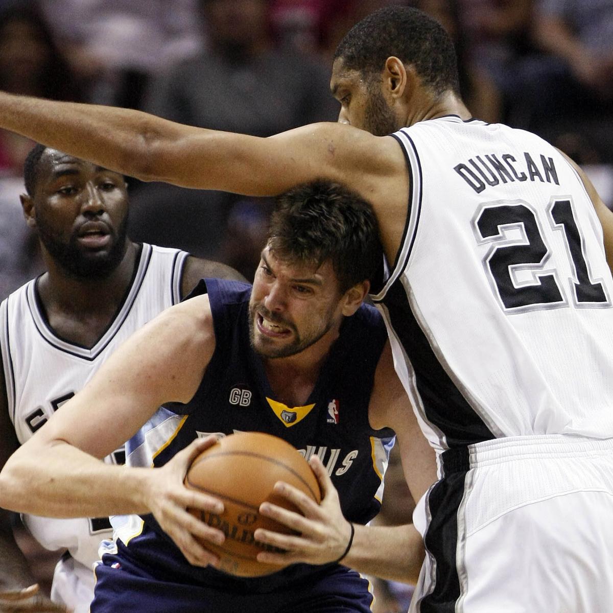 Game Predictions for Grizzlies vs. Spurs in Western Conference Finals 