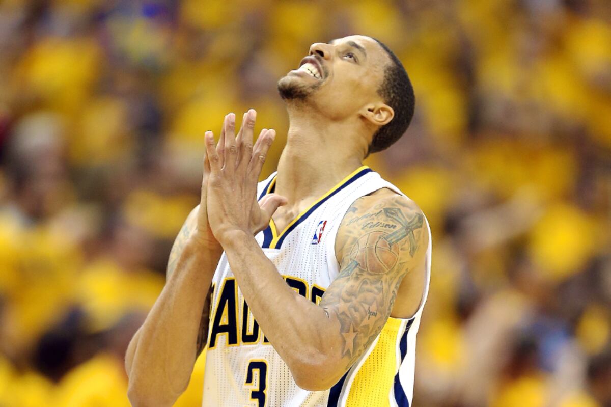 Indiana's George Hill Releases 'All Gold Everything Pacers' Rap Song ...
