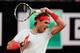 ROME, ITALY - MAY 18: Rafael Nadal of Spain plays in action against Tomas Berdych of the Czech Republic in their semi final match during day seven of the Internazionali BNL d'Italia 2013 at the Foro Italico Tennis Centre on May 18, 2013 in Rome, Italy. (Photo by Clive Brunskill/Getty Images)