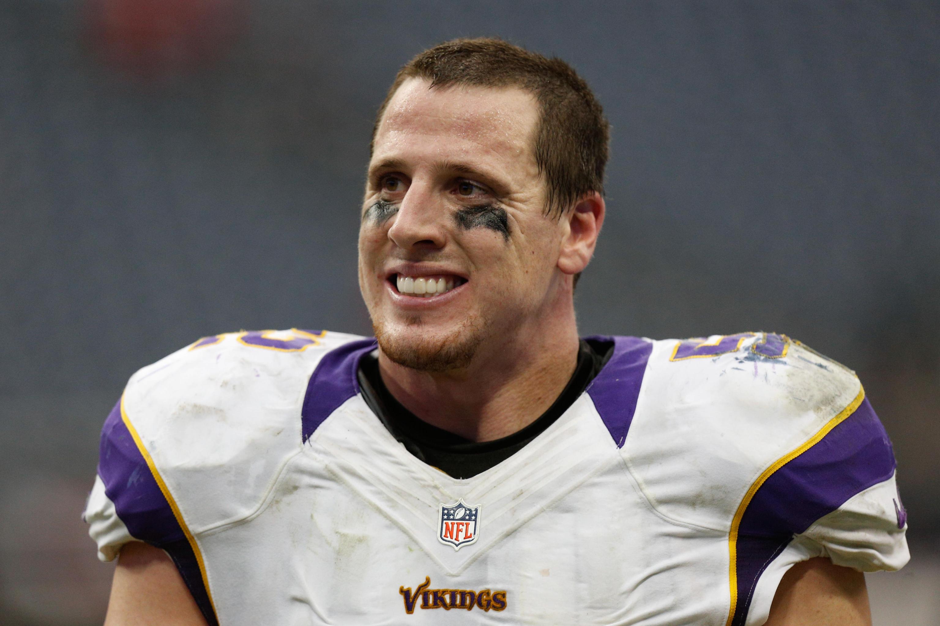 Veteran Vikings linebacker Chad Greenway enters a season he'll