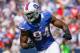 ORCHARD PARK, NY - SEPTEMBER 16: Mario Williams #94 of the Buffalo Bills rushes against the Kansas City Chiefs at Ralph Wilson Stadium on September 16, 2012 in Orchard Park, New York. (Photo by Rick Stewart/Getty Images)