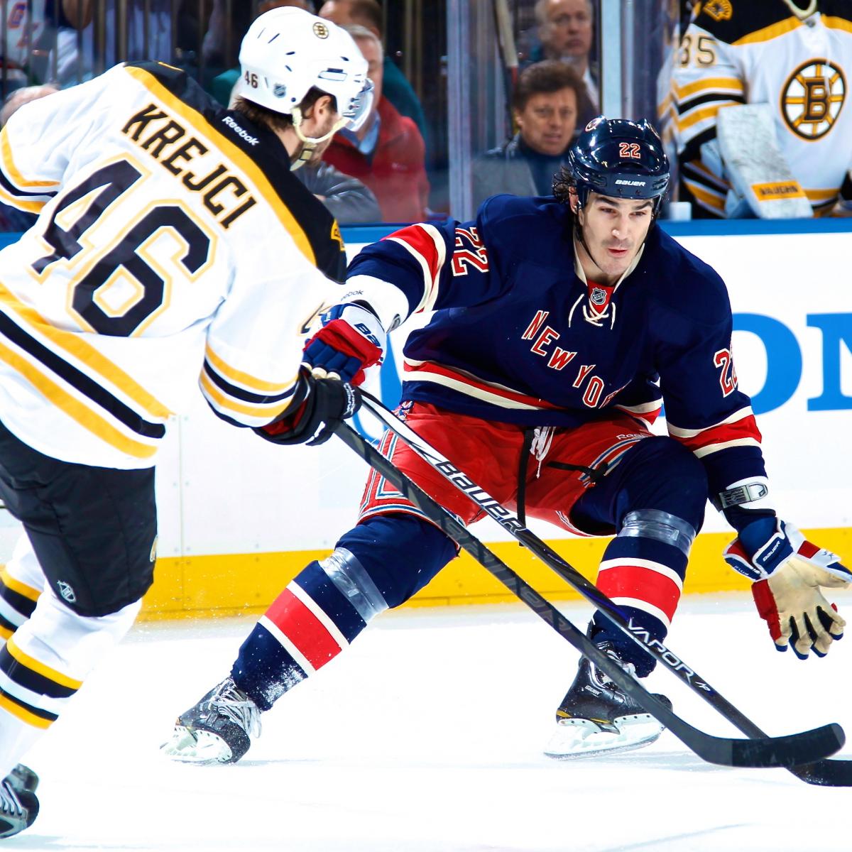 Boston Bruins vs. New York Rangers Game 3 Live Score, Updates