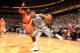 WASHINGTON, DC - MARCH 9: Otto Porter Jr. #22 of the Georgetown Hoyas dribbles by James Southerland #43 of the Syracuse Orange during a college basketball game on March 9, 2013 at the Verizon Center in Washington, DC. The Hoyas won 61-39. (Photo by Mitchell Layton/Getty Images)
