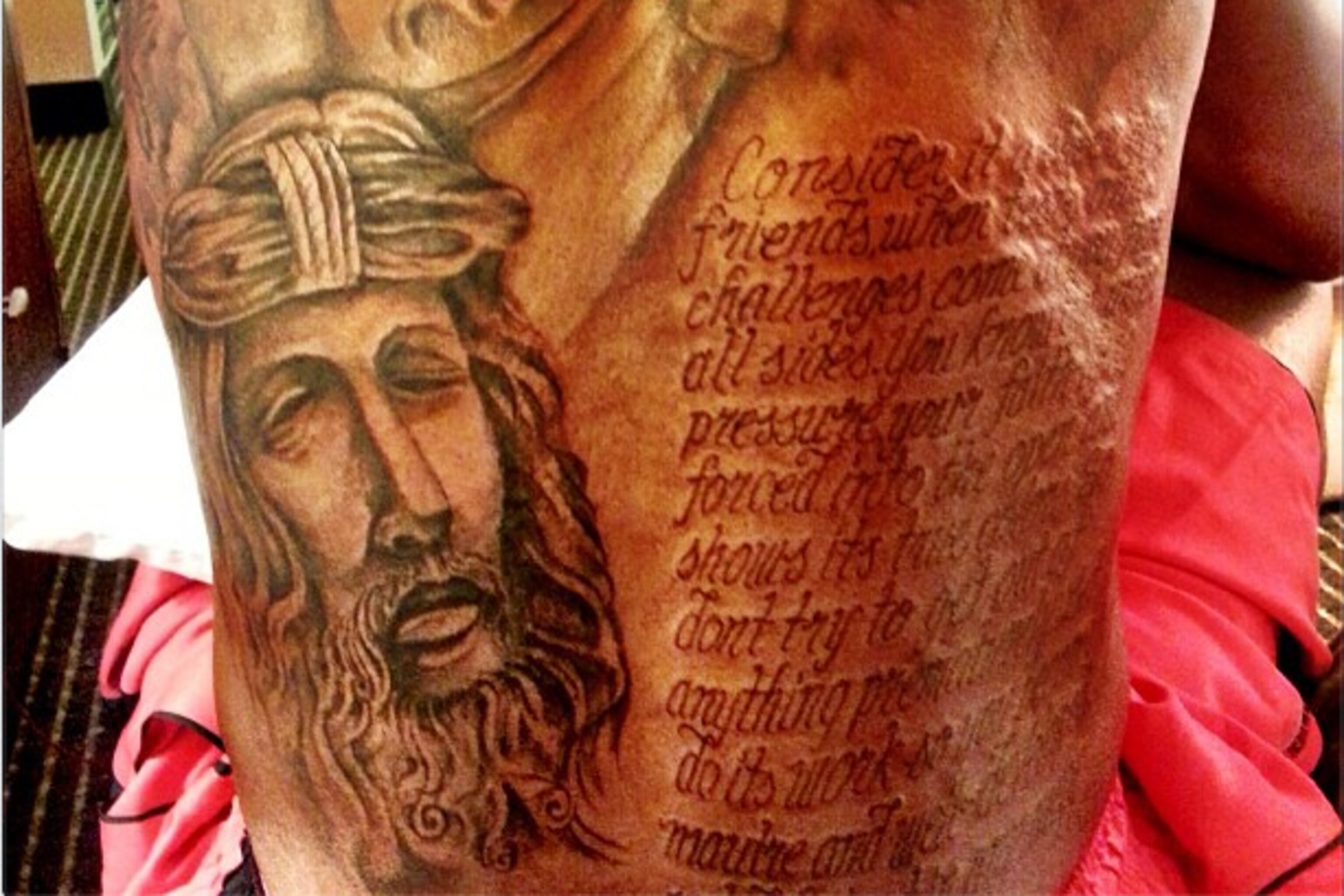wallpapers Kevin Durant Tattoos kevin durant unveils massive back