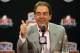 Alabama head coach Nick Saban