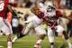 BLOOMINGTON, IN - OCTOBER 13: Carlos Hyde #34 of the Ohio State Buckeyes runs with the ball during the game against the Indiana Hoosiers at Memorial Stadium on October 13, 2012 in Bloomington, Indiana. (Photo by Andy Lyons/Getty Images)