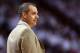 MIAMI, FL - MAY 22: Frank Vogel of the Indiana Pacers looks on in the first half against the Miami Heat during Game One of the Eastern Conference Finals at AmericanAirlines Arena on May 22, 2013 in Miami, Florida. NOTE TO USER: User expressly acknowledges and agrees that, by downloading and or using this photograph, user is consenting to the terms and conditions of the Getty Images License Agreement. (Photo by Mike Ehrmann/Getty Images)