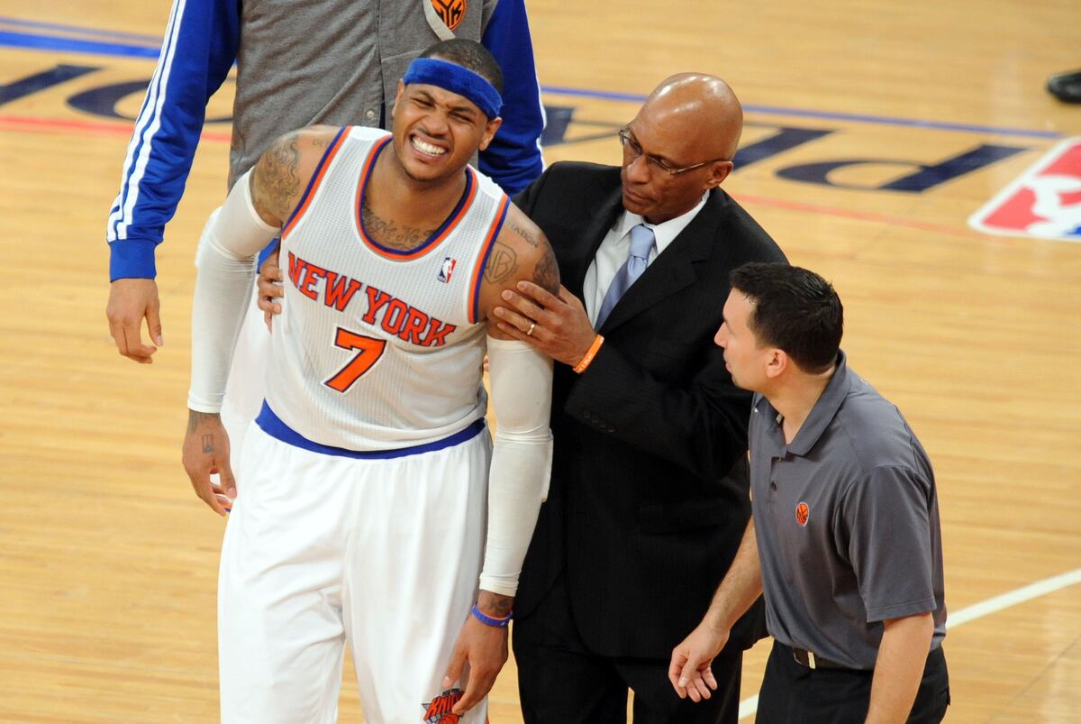 Carmelo Anthony: Playing Through Pain Has Defined Athletes' Careers ...