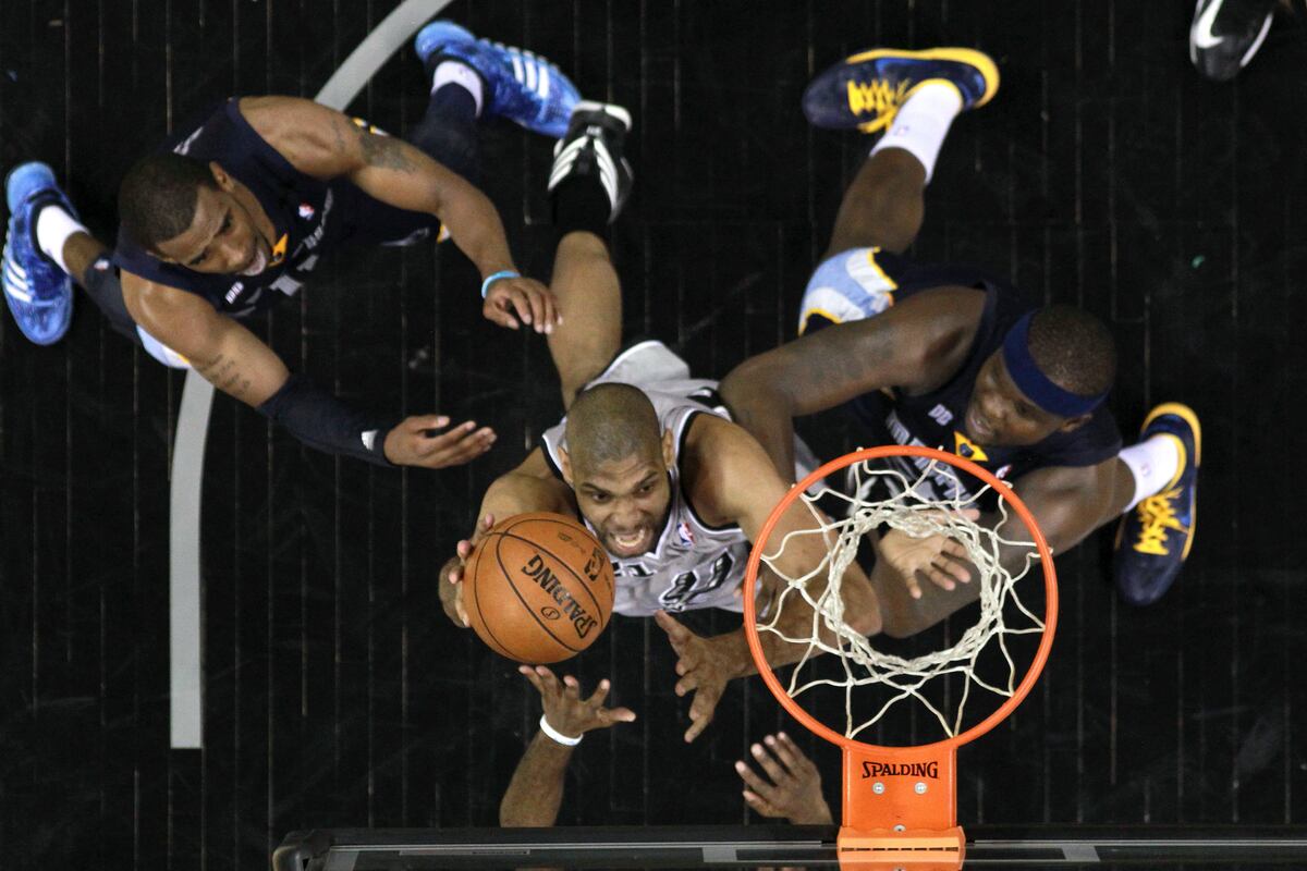 Comparing Every Starter In Spurs Grizzlies Wcf Series To Rec Ball