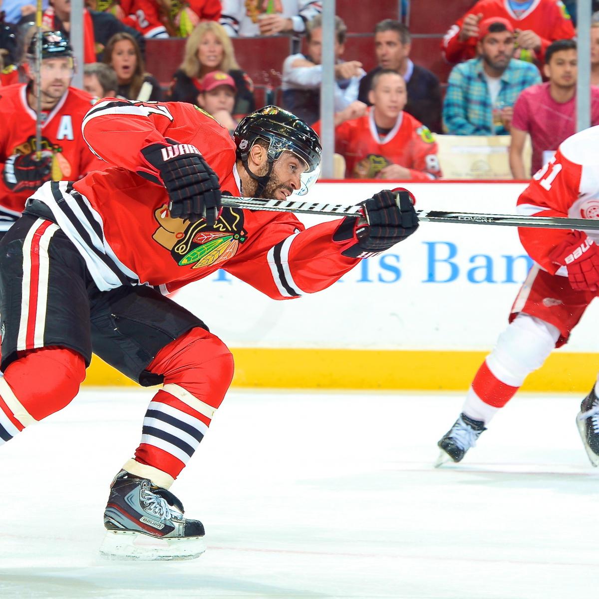 Detroit Red Wings vs. Chicago Blackhawks Game 5 Live Score, Updates