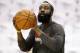 Apr 27, 2013; Houston, TX, USA; Houston Rockets shooting guard James Harden (13) warms up before game three against the Oklahoma City Thunder in the first round of the 2013 NBA playoffs at the Toyota Center. Mandatory Credit: Troy Taormina-USA TODAY Sports