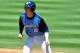 May 26, 2013; Durham, NC, USA; North Carolina Tar Heels third baseman Colin Moran (18) on base during the ACC baseball tournament at Durham Bulls Athletic Park. Mandatory Credit: Rob Kinnan-USA TODAY Sports