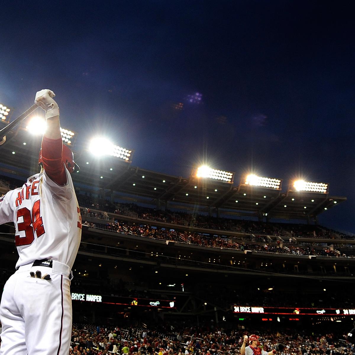 Bryce Harper's 10 Longest Home Runs of 2013