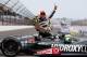 INDIANAPOLIS, IN - MAY 27: 2013 Indianapolis 500 Champion Tony Kanaan of Brazil, driver of the Hydroxycut KV Racing Technology-SH Racing Chevrolet, sits in his car as he poses at the yard of bricks during the Indianapolis 500 Mile Race Trophy Presentation and Champions Portrait Session at Indianapolis Motor Speedway on May 27, 2013 in Indianapolis, Indiana. Kanaan earned his first Indy 500 victory by winning the 97th running of the race. (Photo by Chris Graythen/Getty Images)