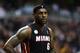 INDIANAPOLIS, IN - MAY 26: LeBron James #6 of the Miami Heat reacts against the Indiana Pacers during Game Three of the Eastern Conference Finals at Bankers Life Fieldhouse on May 26, 2013 in Indianapolis, Indiana. NOTE TO USER: User expressly acknowledges and agrees that, by downloading and or using this photograph, user is consenting to the terms and conditions of the Getty Images License Agreement. (Photo by Andy Lyons/Getty Images)