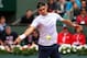 PARIS, FRANCE - MAY 26: Roger Federer of Switzerland plays a forehand during his Men's Singles match against Pablo Carreno-Busta of Spain during day one of the French Open at Roland Garros on May 26, 2013 in Paris, France. (Photo by Clive Brunskill/Getty Images)