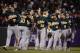 The A's have gotten the better of the Giants in 2013