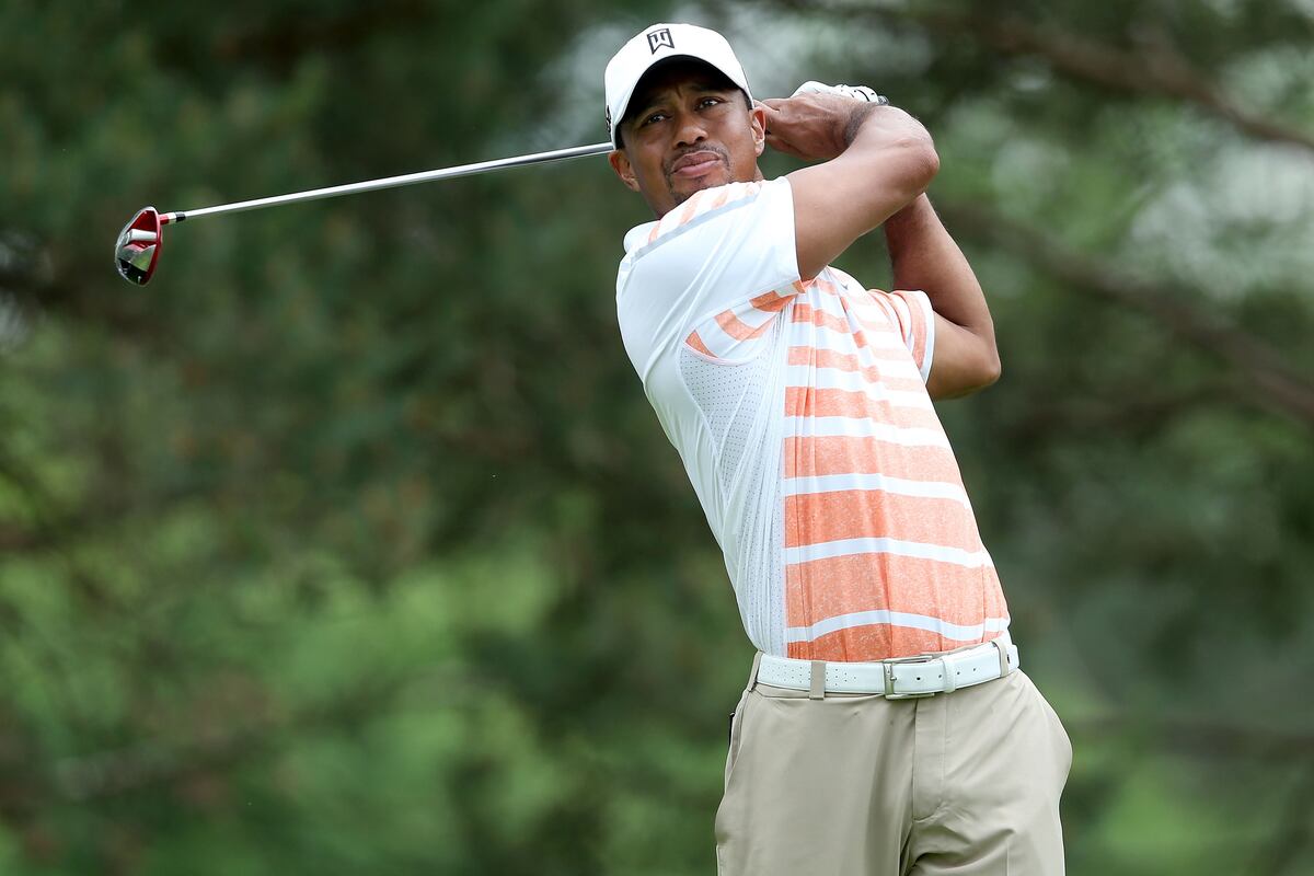 Tiger Woods' Memorial Tournament Deficit Insurmountable Due to Weather