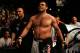 MANCHESTER, UNITED KINGDOM - APRIL 21: A victorious Gabriel Gonzaga of USA walks off after defeating Mirko Cro Cop of Croatia in a Heavyweight bout of the Ultimate Fighting Championship at the Manchester Evening News Arena on April 21, 2007 in Manchester, England. (Photo by Gary M. Prior/Getty Images)