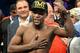 May 4, 2013; Las Vegas, NV, USA; Floyd Mayweather in the ring after his WBC Welterweight title fight defeating Robert Guerrero at the MGM Grand Garden Arena. Mandatory Credit: Jayne Kamin-Oncea-USA TODAY Sports