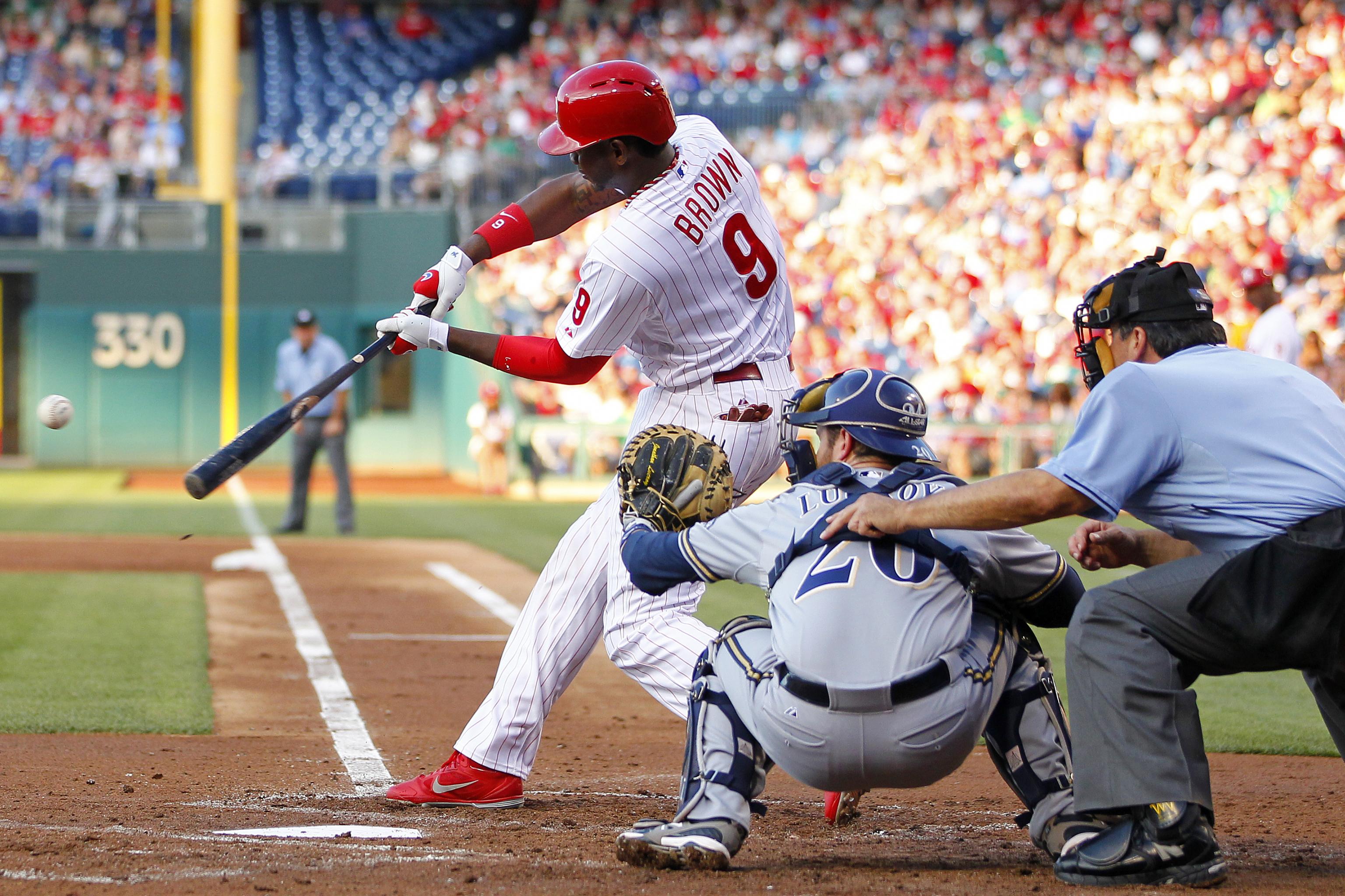Former Phillies phenom and flame-out Domonic Brown has found himself,  finally