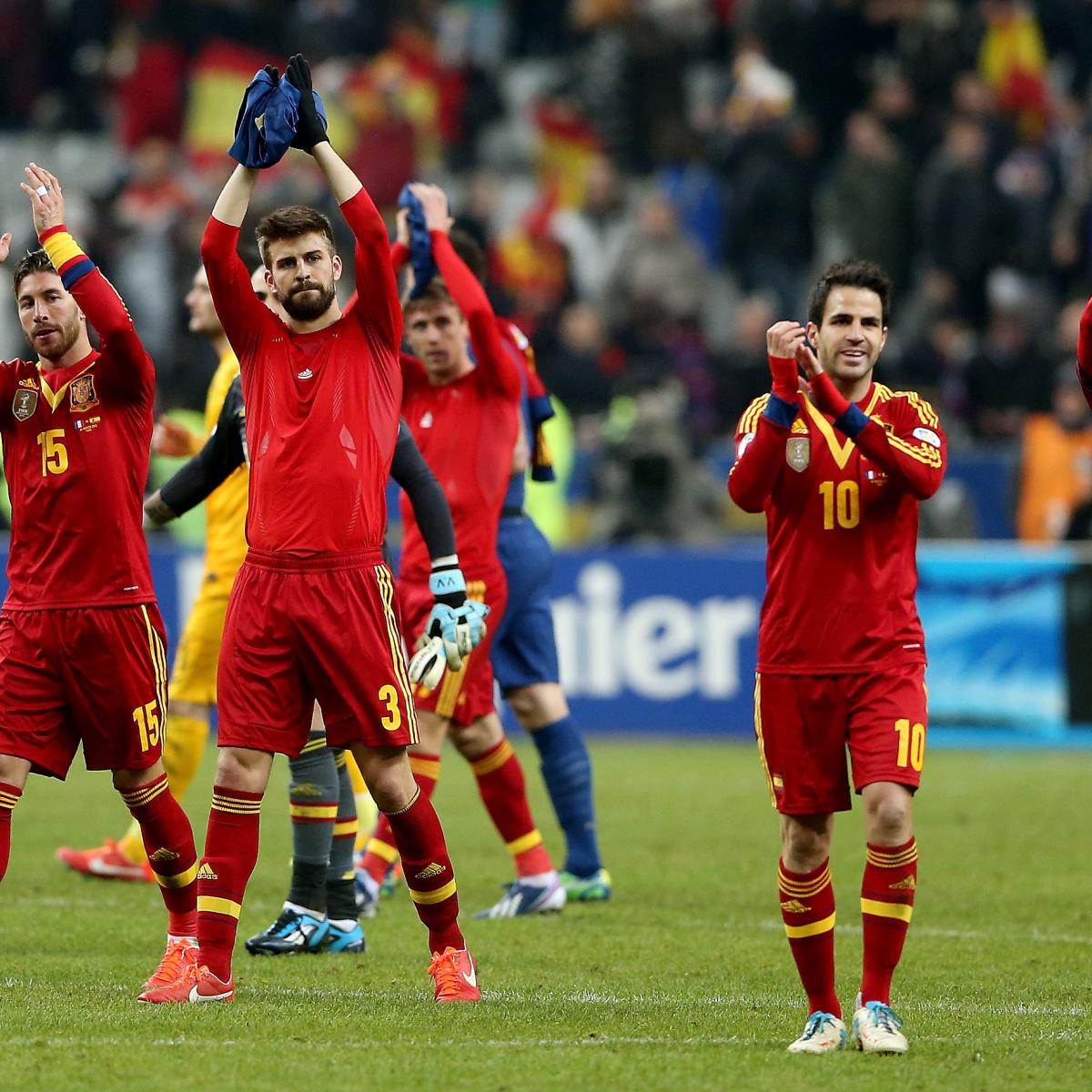 Spain Confederations Cup 2013 Roster Latest Analysis and Predictions