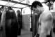 TUALATIN, OR - JUNE 26: (Editor's Note: This images was converted to black and white.) Chael Sonnen takes a break during a workout at the Team Quest gym on June 26, 2012 in Tualatin, Oregon. Sonnen will fight Anderson Silva July 7, 2012 at UFC 148 in Las Vegas, Nevada. (Photo by Jonathan Ferrey/Getty Images)