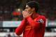 LIVERPOOL, ENGLAND - APRIL 07: Luis Suarez of Liverpool reacts during the Barclays Premier League match between Liverpool and West Ham United at Anfield on April 7, 2013 in Liverpool, England. (Photo by Alex Livesey/Getty Images)