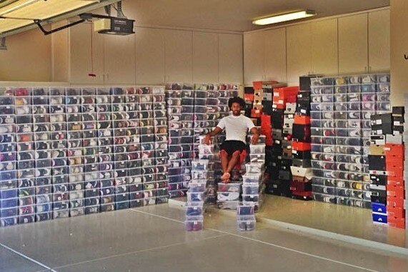 nba player shoe collection