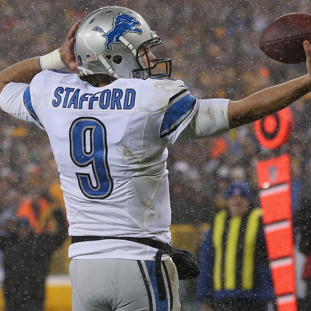 Why Matt Stafford Isn't a Lock as Lions' Long Term Franchise QB News