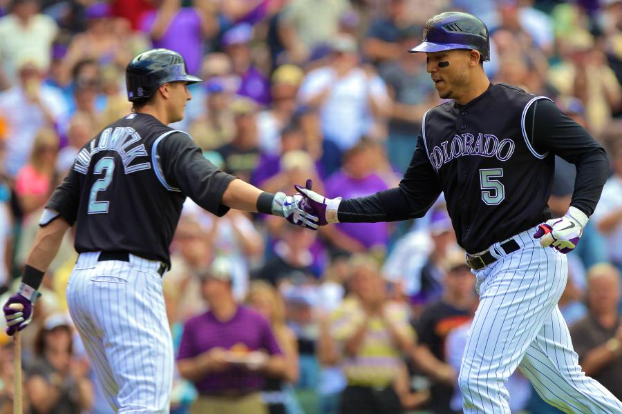 2012 Troy Tulowitzki Game Worn Colorado Rockies Jersey.